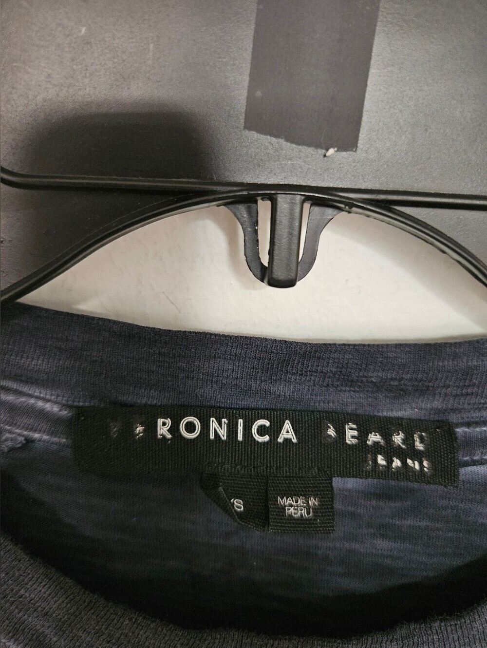 Veronica Beard Mason Long Sleeve Baseball Tee - Picture 4 of 8